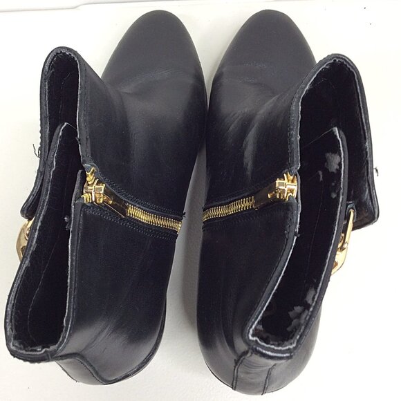 Sam Edelman Women's Peter Leather Ankle Bootie Boots Size 9 US 40 EU Black - Picture 8 of 12